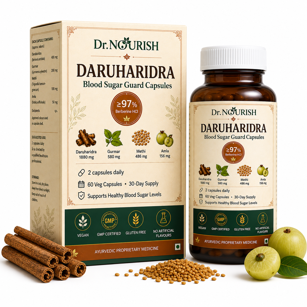 Dr.Nourish Daruharidra Capsule