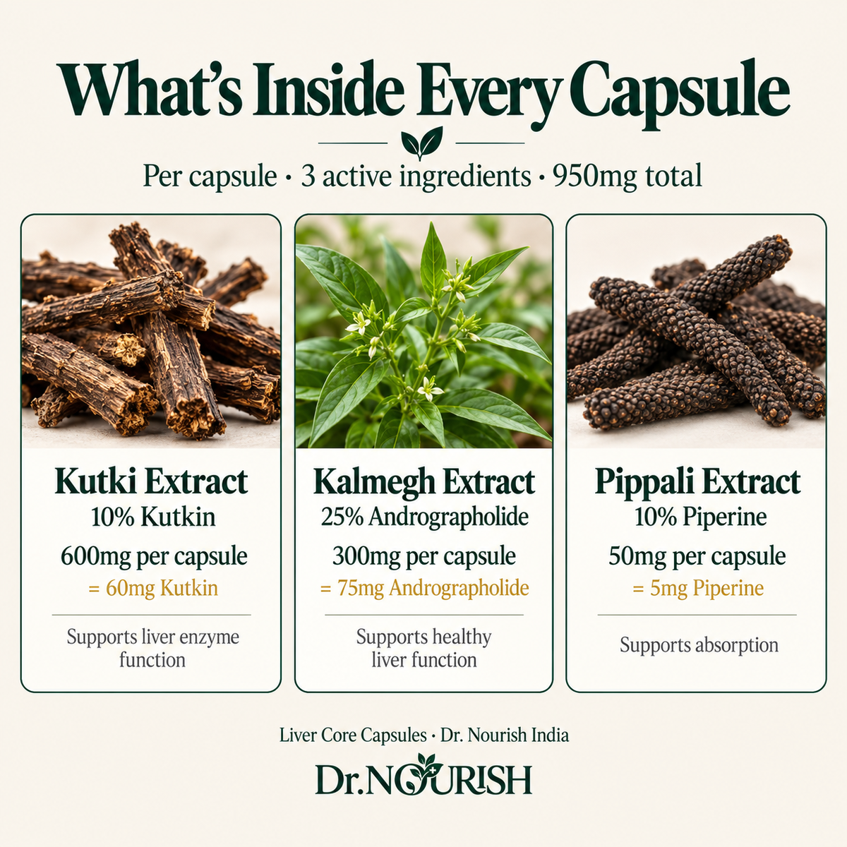 Dr. Nourish Liver Core Capsules