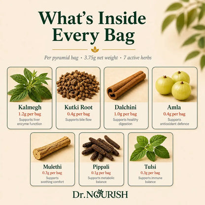 Dr. Nourish Kutki-Kalmegh Liver Care Tea FP