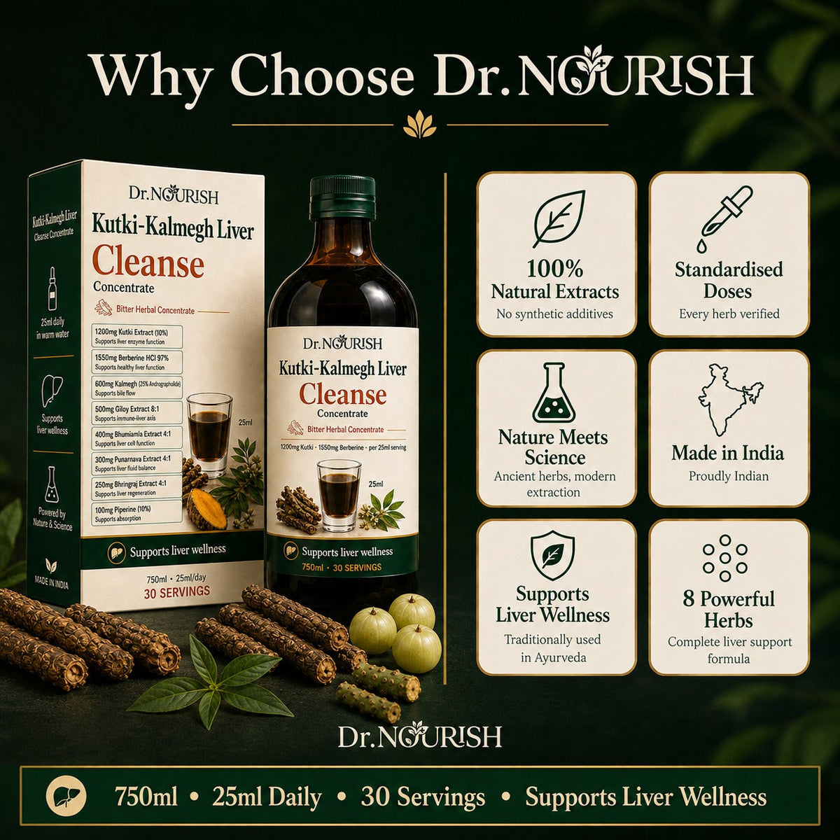 Kutki-Kalmegh Liver Concentrate — product image 1