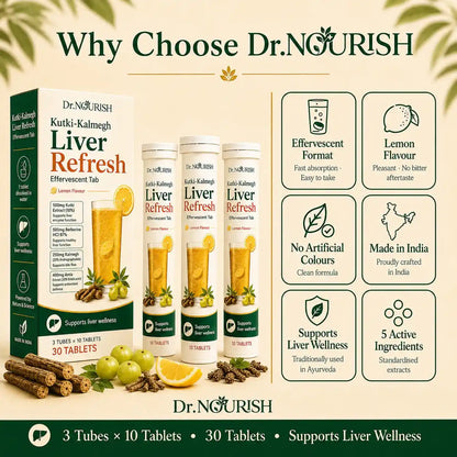 Kutki-Kalmegh Liver Refresh Effervescent
